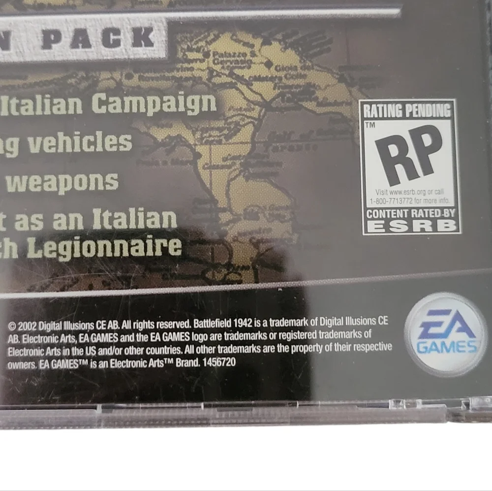 Medal of Honor Allied Assault 2 CD & Spearhead Expansion Pack 1CD for PC 2002